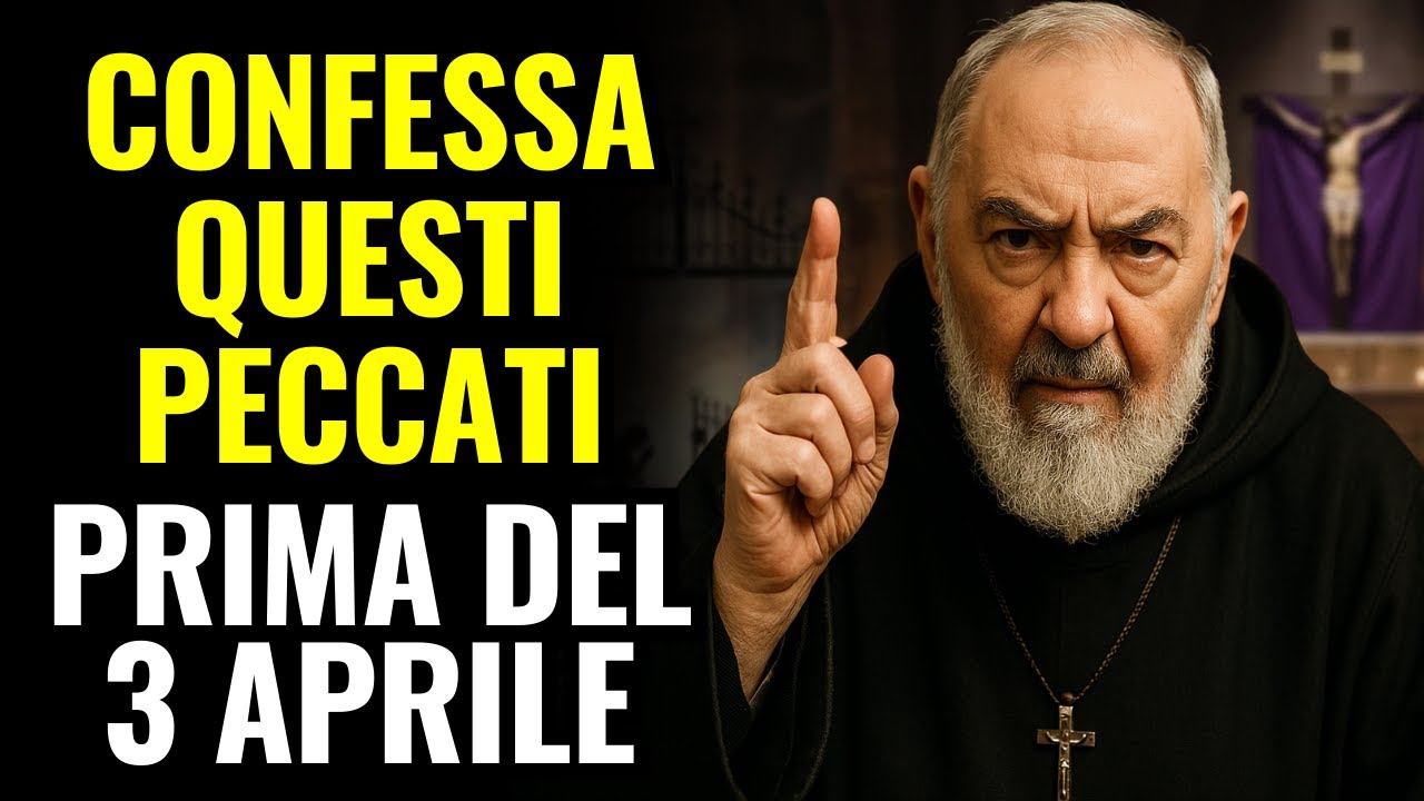 PADRE PIO AVVERTE: 12 PECCATI CHE ROVINERANNO LA TUA SETTIMANA SANTA IL N. 4 LO COMMETTI OGNI GIORNO