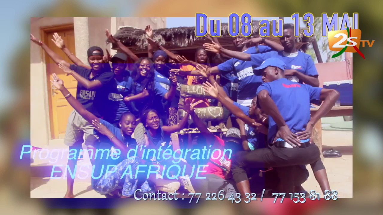 PROGRAMME D'INT&Eacute;GRATION ENSUP AFRIQUE - DU 08 AU 13 MAI 2018