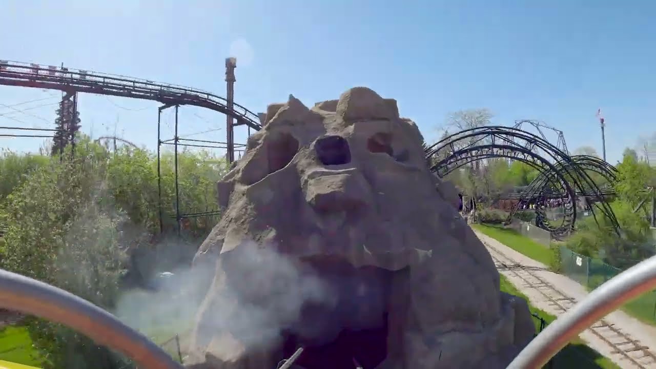 [4K] Demon POV at Six Flags Great America