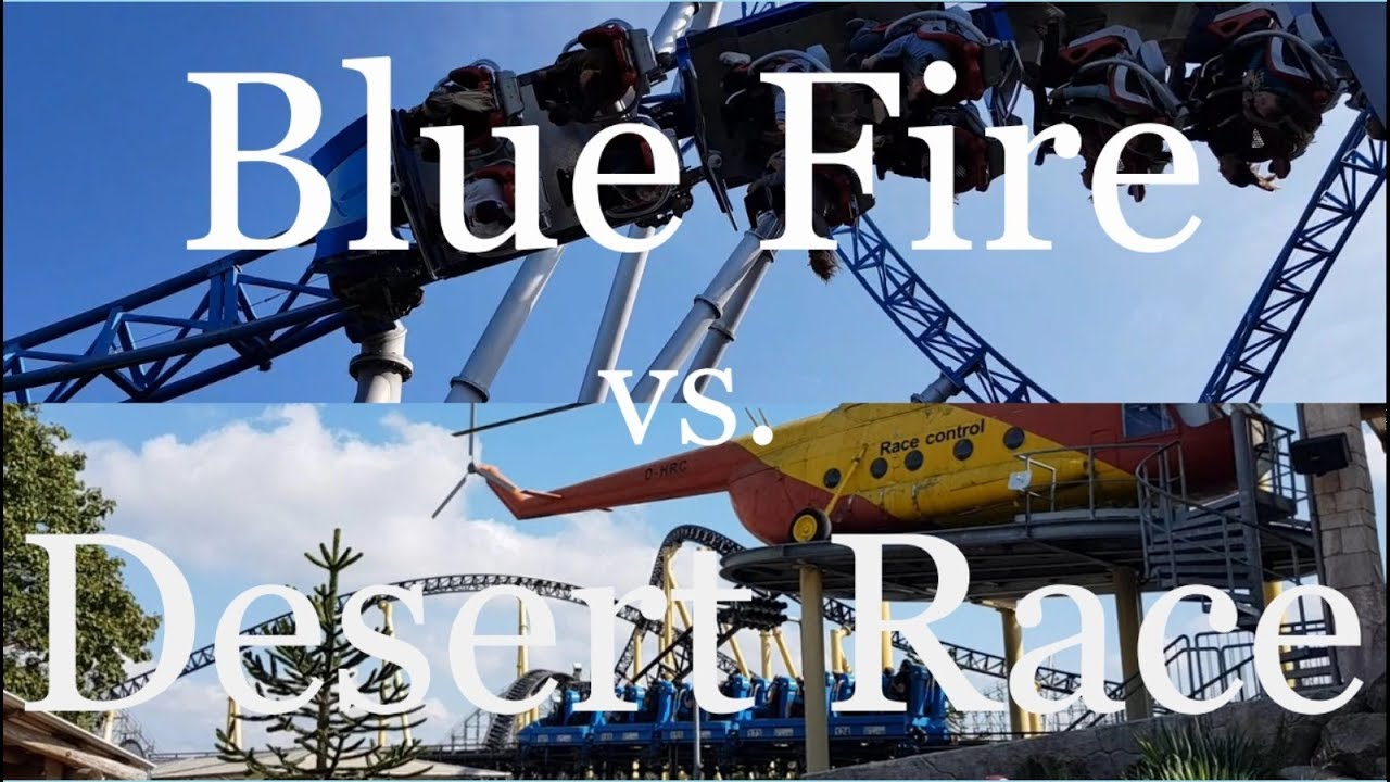 BLUE FIRE vs. DESERT RACE / Hose runter, Launchvergleich! / CoasterCall 03