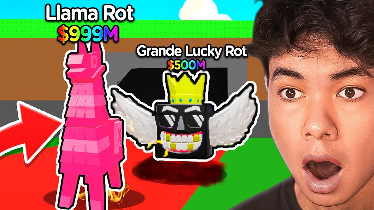 I Stole the NEW GRANDE LUCKY ROT in Steal The Brainrot! (Ch 7 Update)