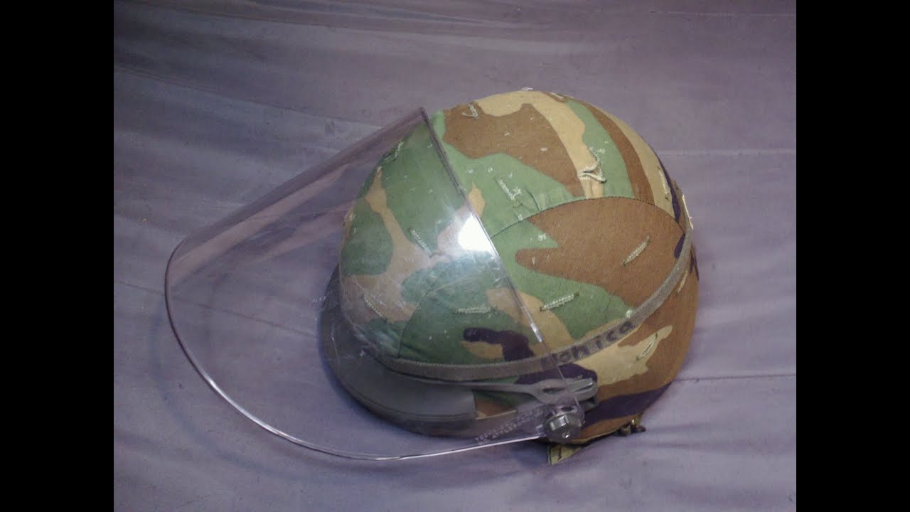 My review of the Riot Control Face Shield for the PASGT helmet