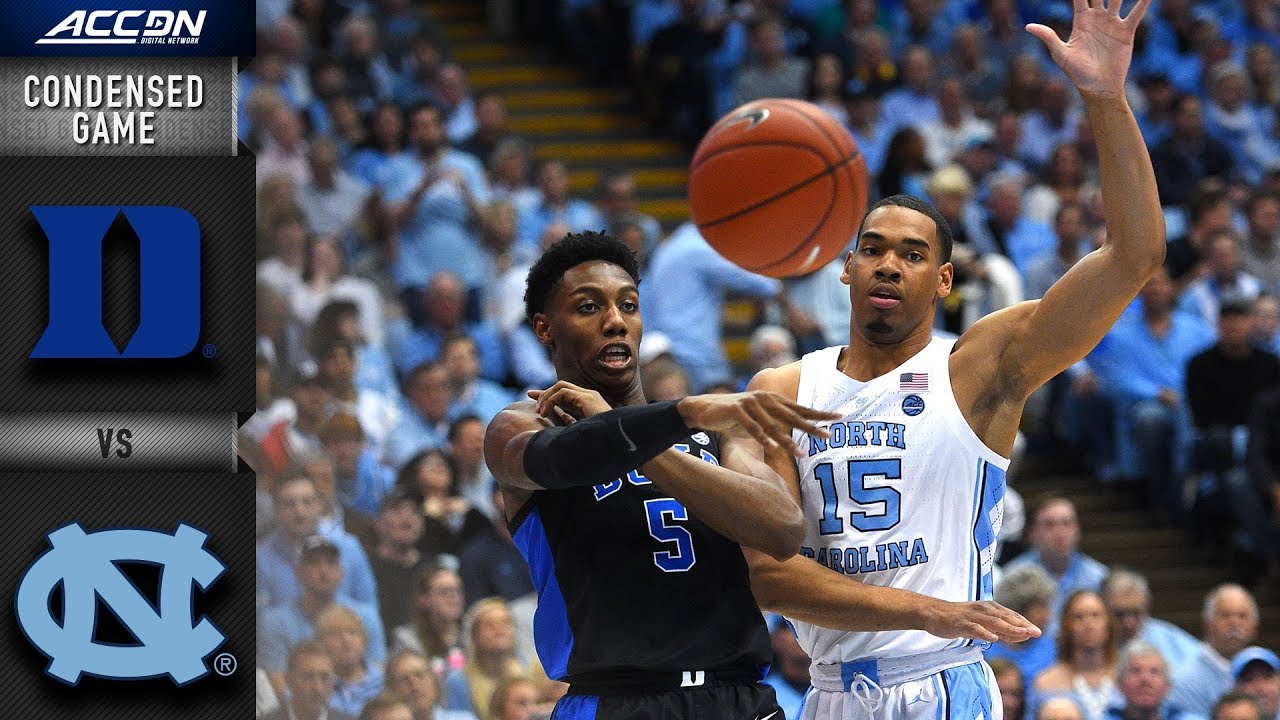 Duke vs. North Carolina Condensed Game | 2018-19 ACC Basketball