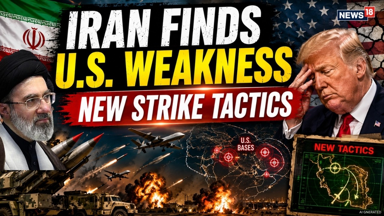 LIVE: US Military on Alert, Iran&rsquo;s New Missile & Drone Tactics Exposed U.S. Air Defense Weak? |N18G