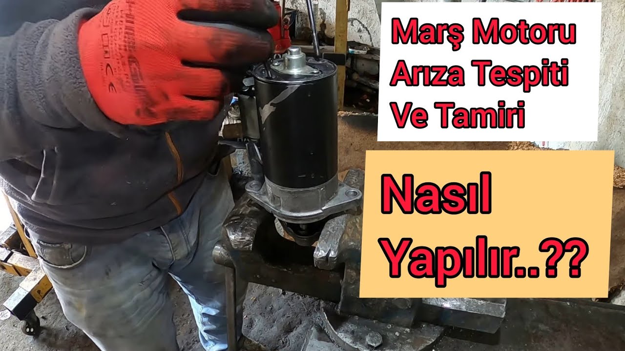 Marş Dinamosu Arıza Tespiti ve Tamiri / Patpat Marş Motoru arızalarını Bilmek isteyeceksiniz