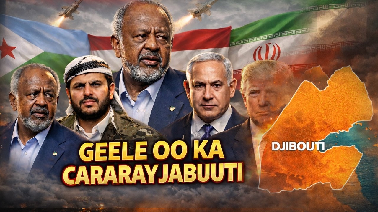 Xog Geele oo ka Cararay Jabuuti & Weerarka Gantaalaha Iran Cabsi wayn Keenay? Halkee baxsaday Geele?