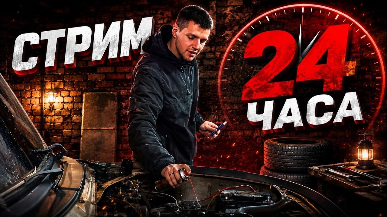 СТРИМ 24 ЧАСА
