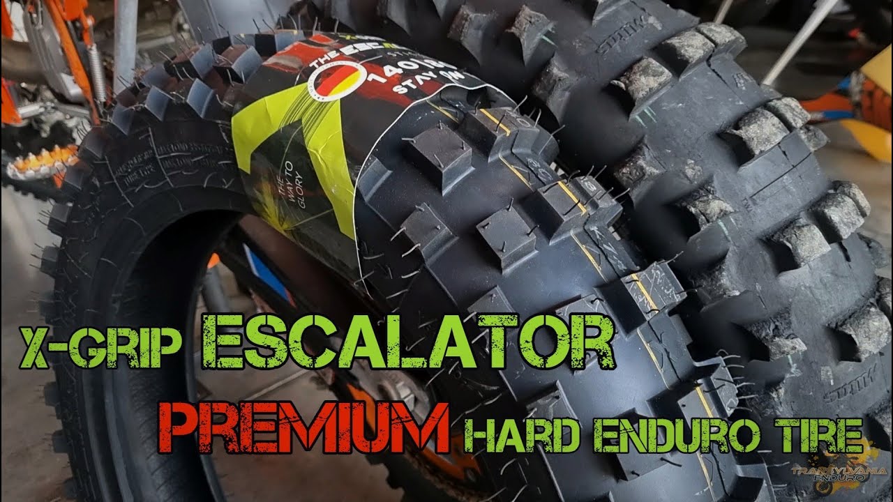 X-GRIP THE ESCALATOR | Premium Hard Enduro Tire | #ProductReview65
