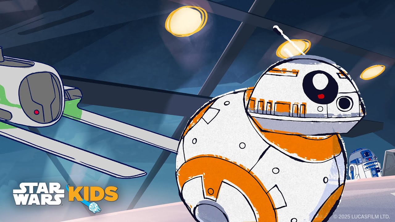 R2-D2 and BB-8&rsquo;s Messy Mission! | Droid Diaries | Episode 1 | @StarWarsKids