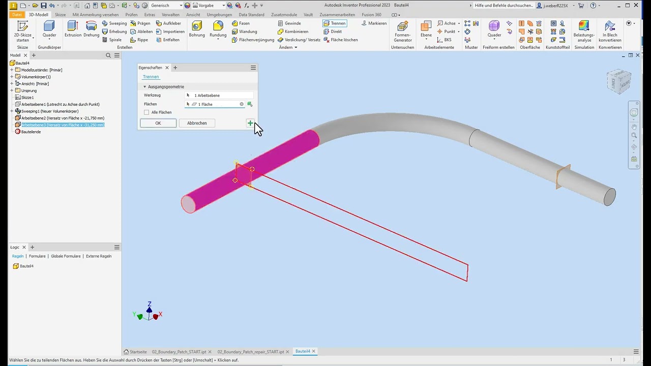 Inventor Quick Tipp - Rohrummantelung