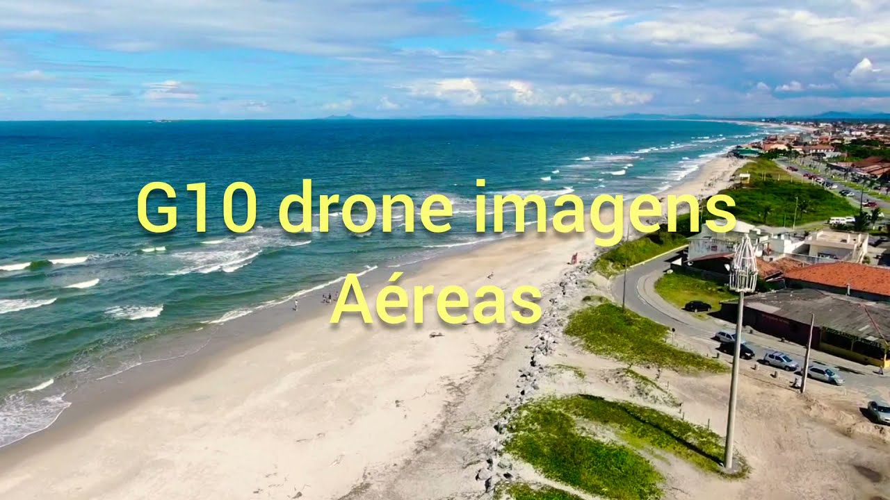 Balne&aacute;rio Barra do sul, Vista pelo Drone ... PRAIA 🌴🏖