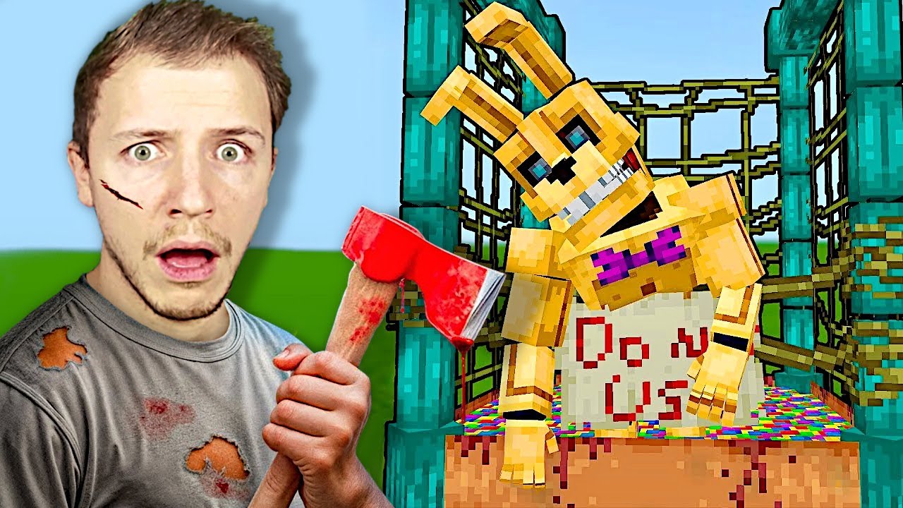 Ich habe PIT BONNIE in Minecraft FNAF Aktiviert 😭