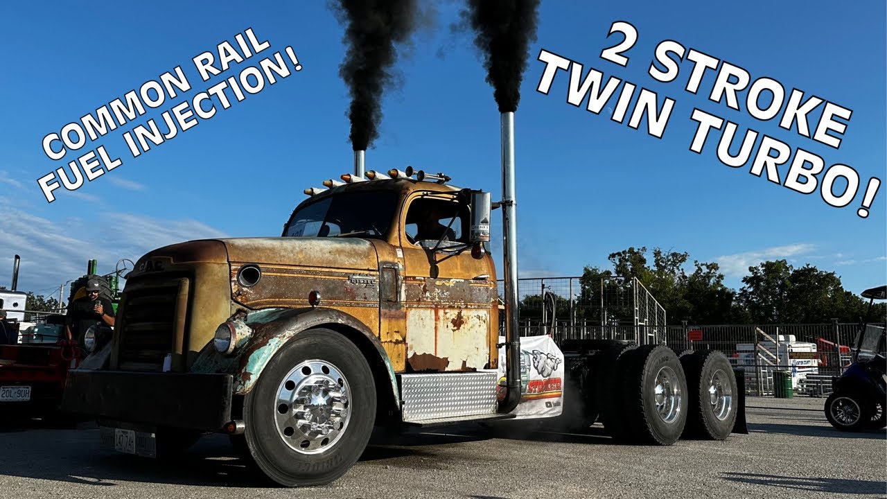 2 Stroke Diesel, Over 2,000HP, Home Built Monster!