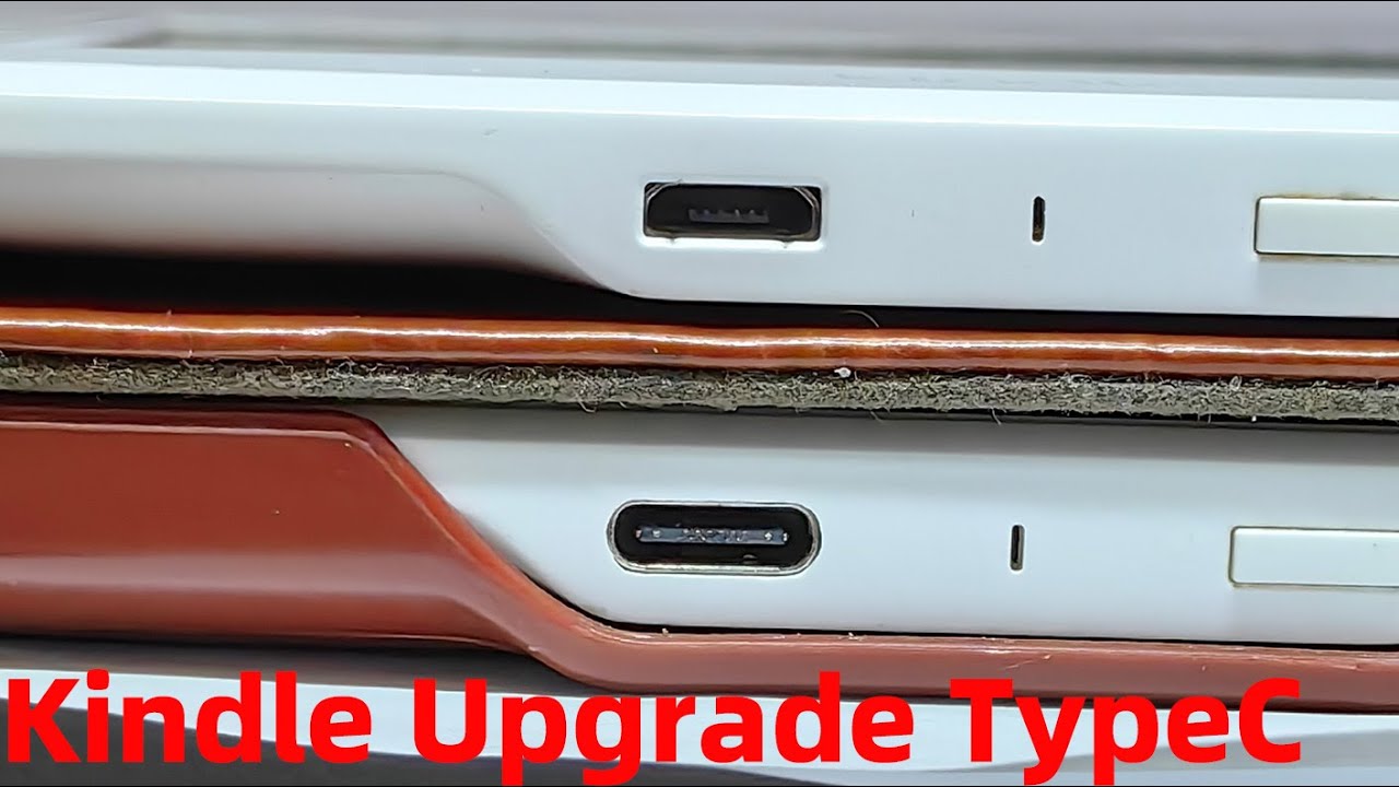 How to Upgrade Your Old Kindle from Micro USB to Type-C: DIY Tutorial.如何将您的旧kindle升级到typec接口