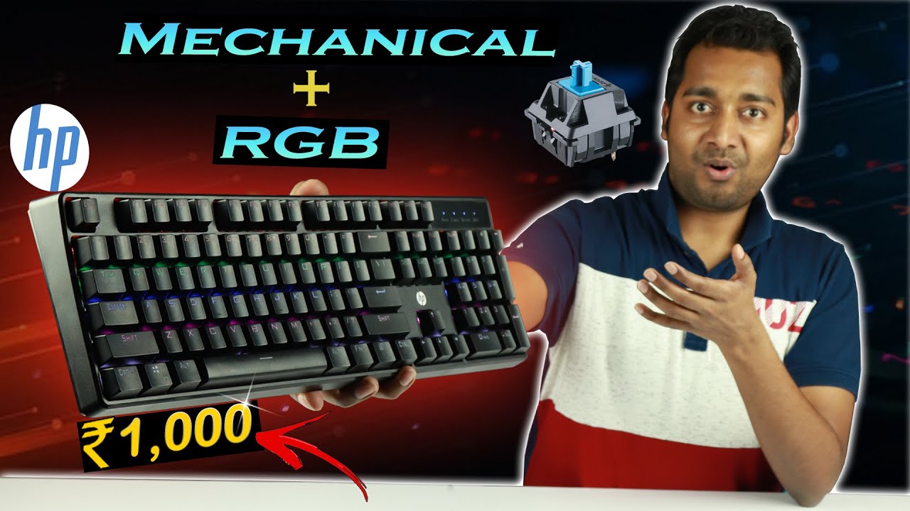 HP GK320 Mechanical Keyboard Unboxing & Review | Best Mechanical Keyboard Under 1000 for Gaming