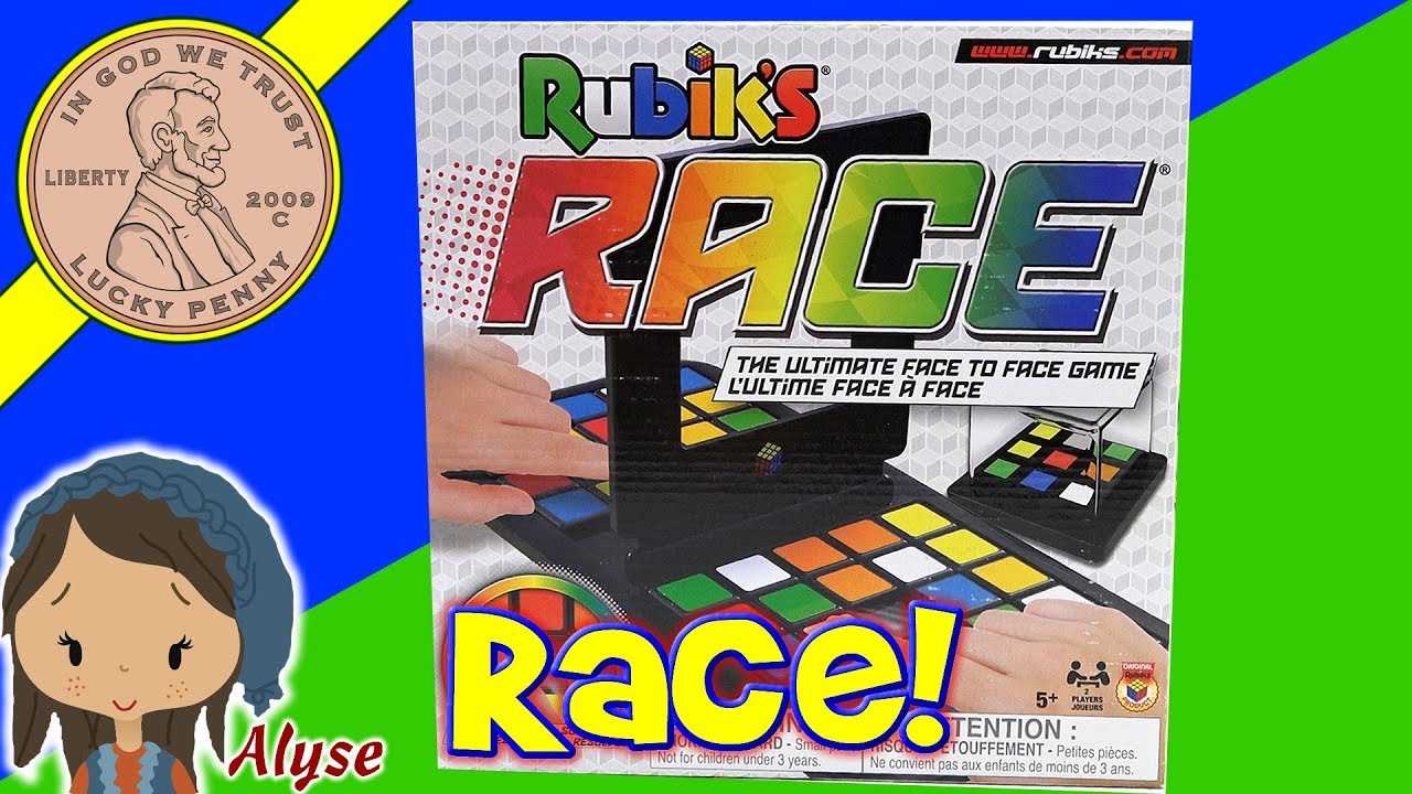 How TO Play The Game Rubik's Race Family Game - The Ultimate Face to Face Game!