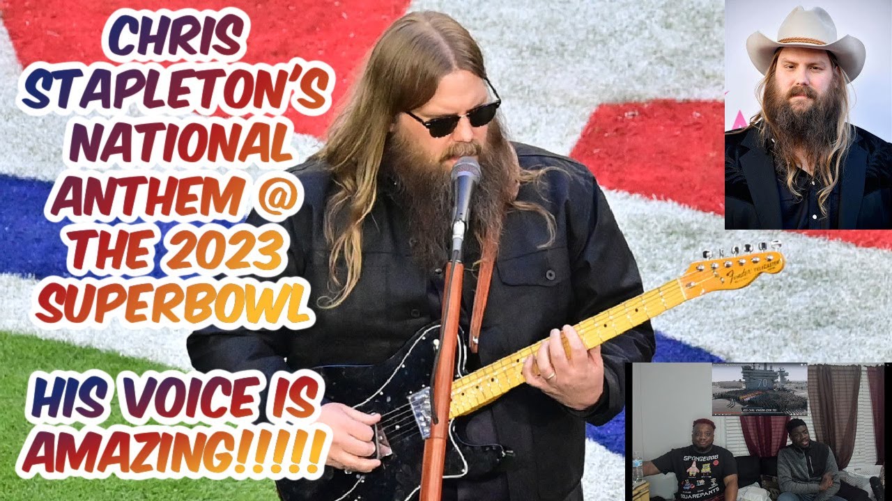 Soooo Soulful 😱 Chris Stapleton National Anthem @ The Superbowl 2023 🫶🏽🙌🏽 JoCurKRAZEreacts 💯🎯