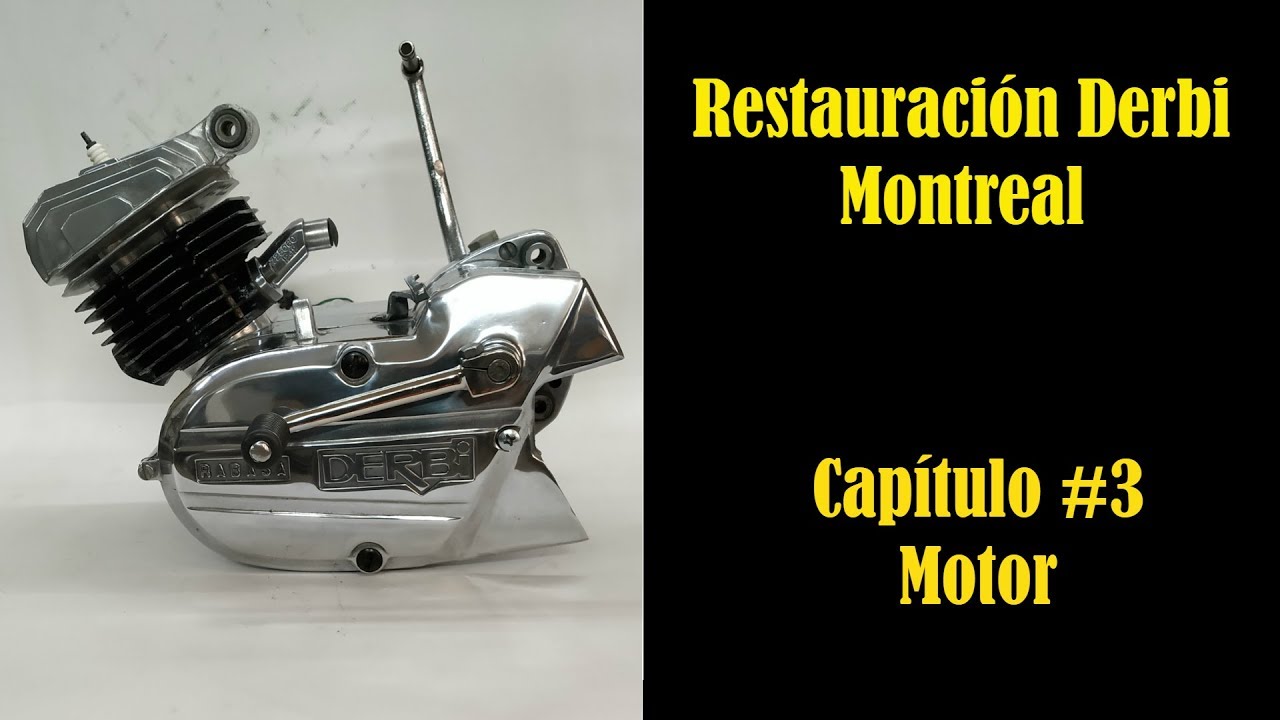 Como pulir un motor | Restauración Derbi Montreal - Capítulo #3