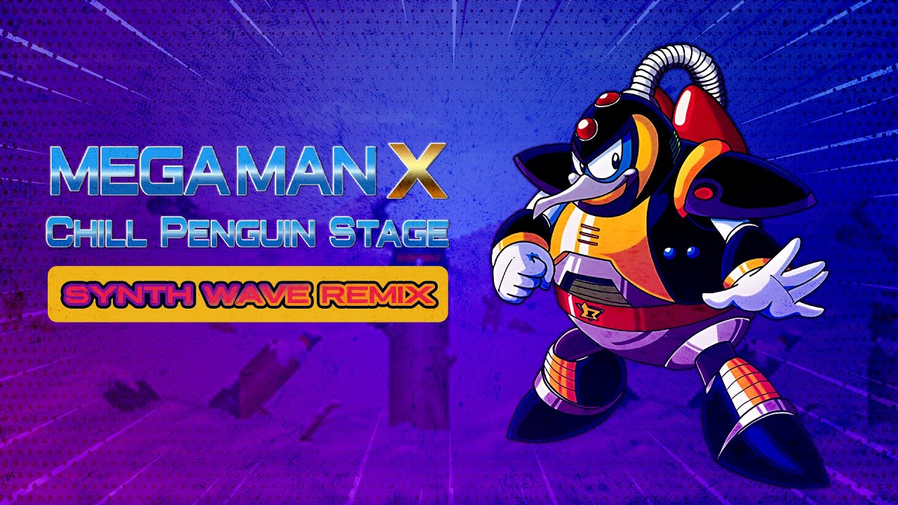Megaman X Chill Penguin Stage | Synthwave Remix
