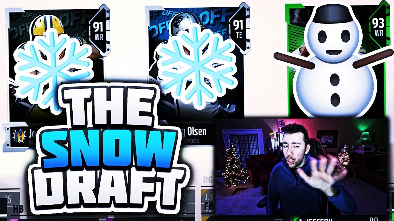 THE SNOW DRAFT! *RAGE ALERT* Madden 18 MUT Draft Champions