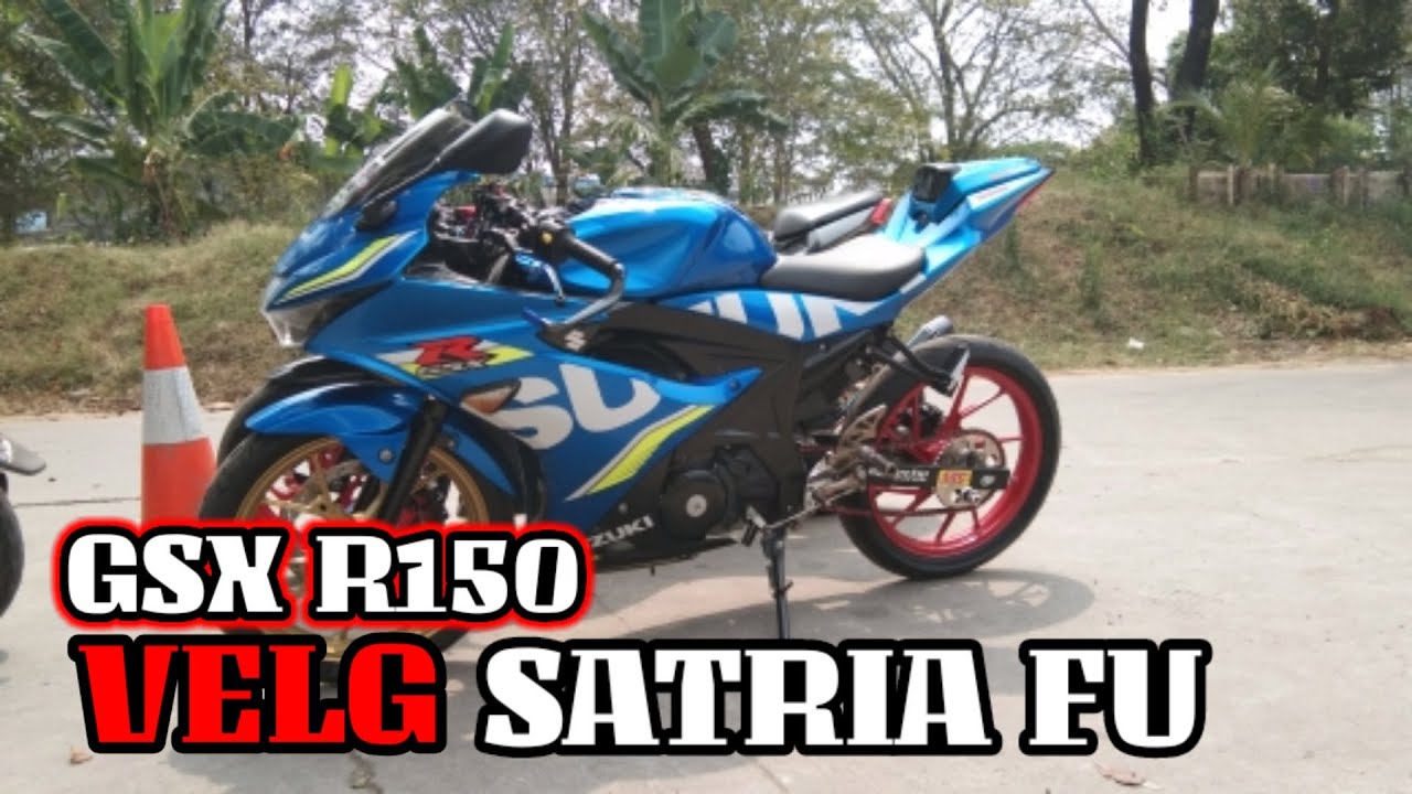 GSX R150 GANTI VELG SATRIA FU