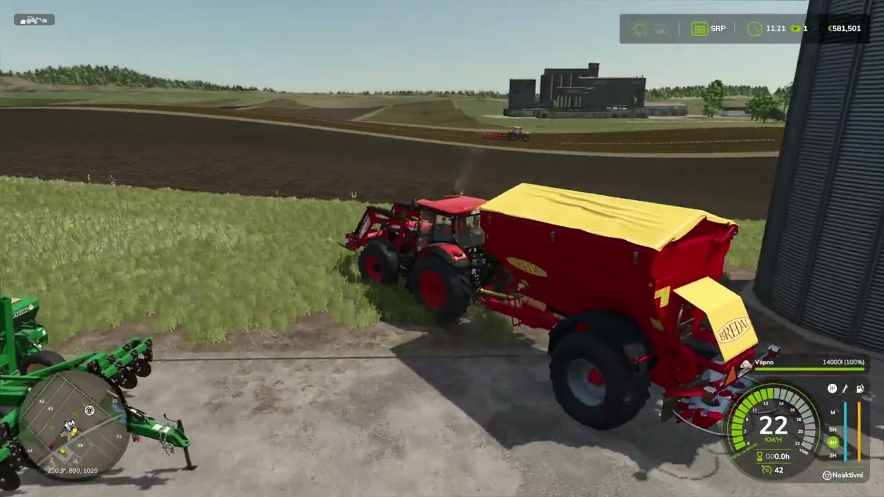 Farming Simulator 25 Vápení pole