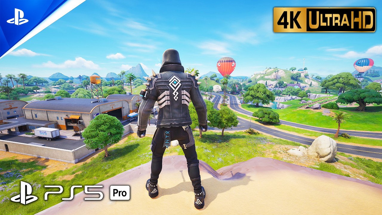 Fortnite (PS5 PRO) 4K 120FPS Gameplay | Skin Skull Raider