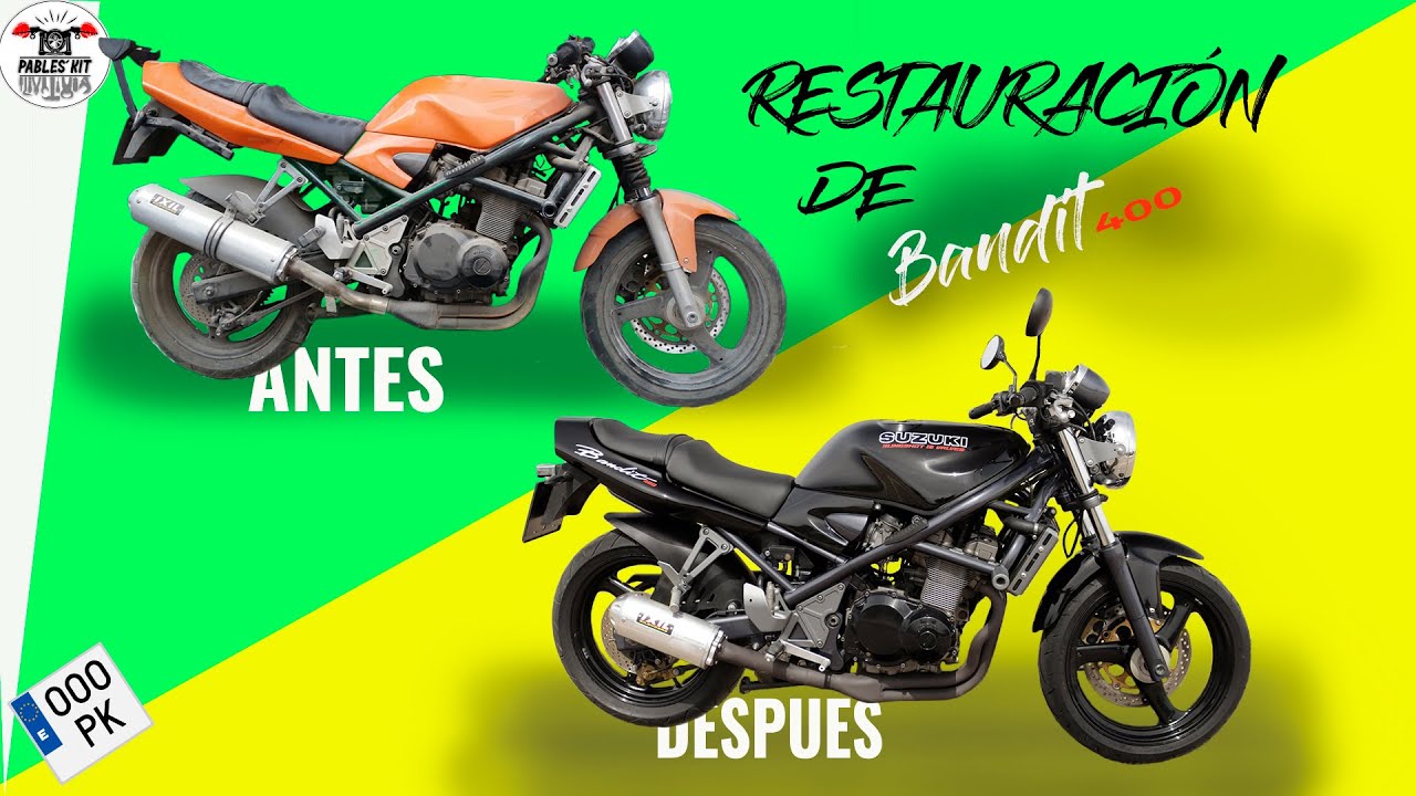 ❗❗❗ RESTAURACIÓN de una moto 🏍 (10 AÑOS PARADA) en 5 MINUTOS (TIME LAPSE)🔧🔨🛠⛏💣