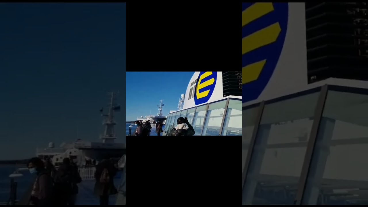 Cruise Terminal / Cruise ship / Eckero Line / Helsinki to tallin / Estonia / Cruise trip / travel