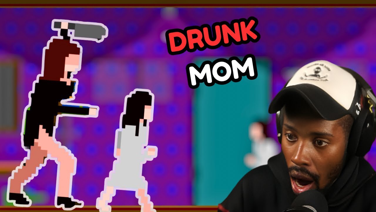 My Drunk MOTHER Is Trying To K!LL Me Because Dad Left Her? | GORE IN CRAYON