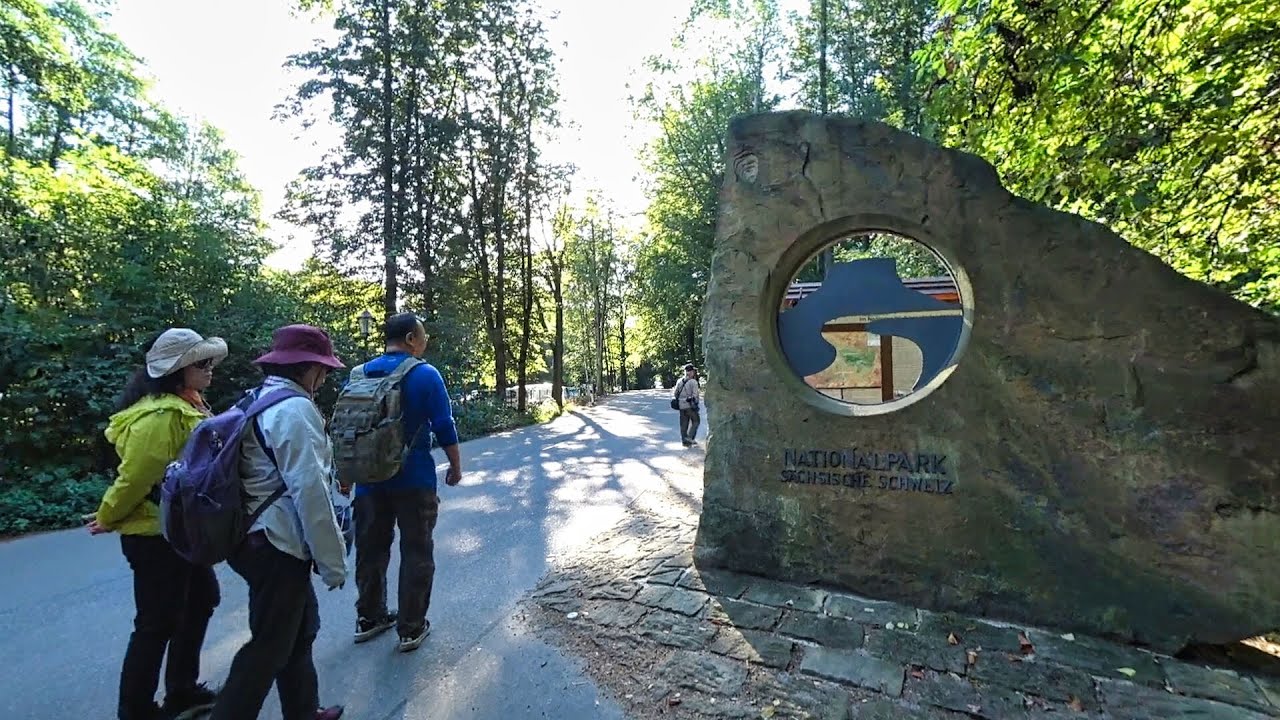 德國【薩克森瑞士國家公園】入口到 Bastei 全景餐廳 Sächsische Schweiz (Germany)