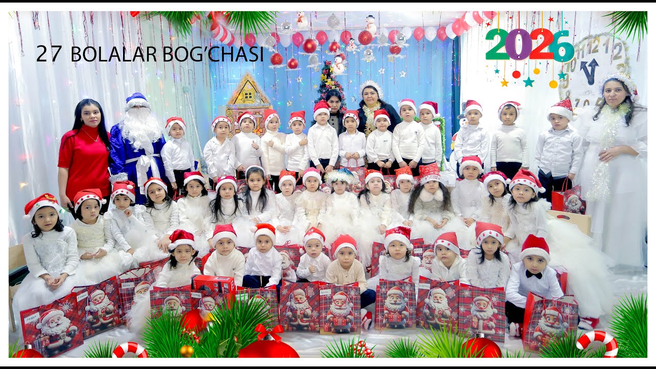 YANGI 2025  YIL BAYRAMI  27 - SON BOG'CHADA