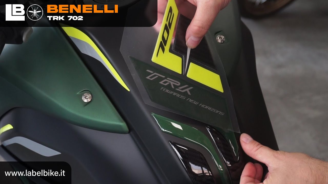 Labelbike&reg; 3D Stickers for Benelli TRK702: Protect your bike in style! ️