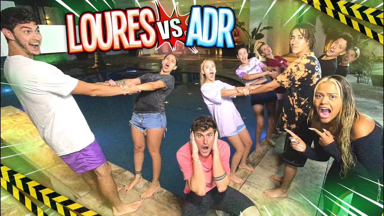O ÚLTIMO A SOLTAR O PAR NA PISCINA GANHA!!! (LOURES X ADR)