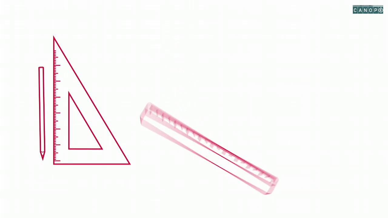 tracer un triangle rectangle