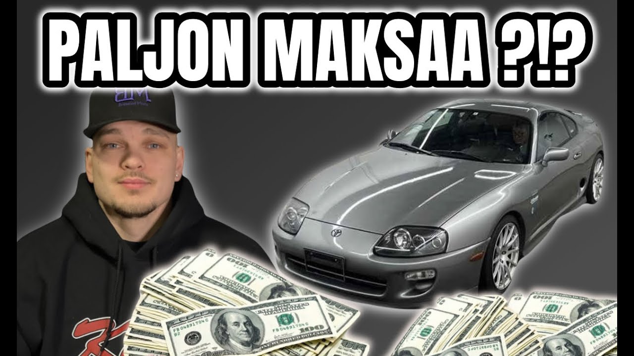 TOYOTA SUPRA MK4 JAPANISTA SUOMEEN