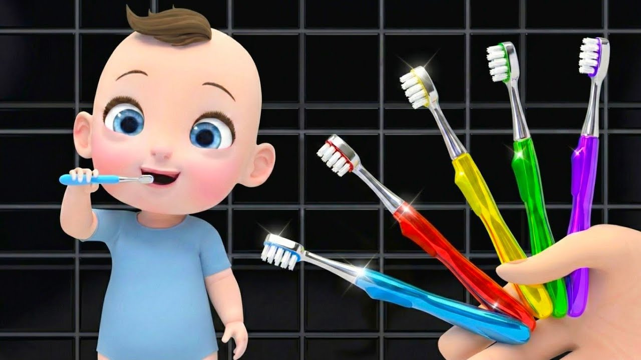 "🎶 Brush Your Teeth Song for Kids! 🪥🌟 Catchy Nursery Rhyme to Make Toothbrushing Fun!"