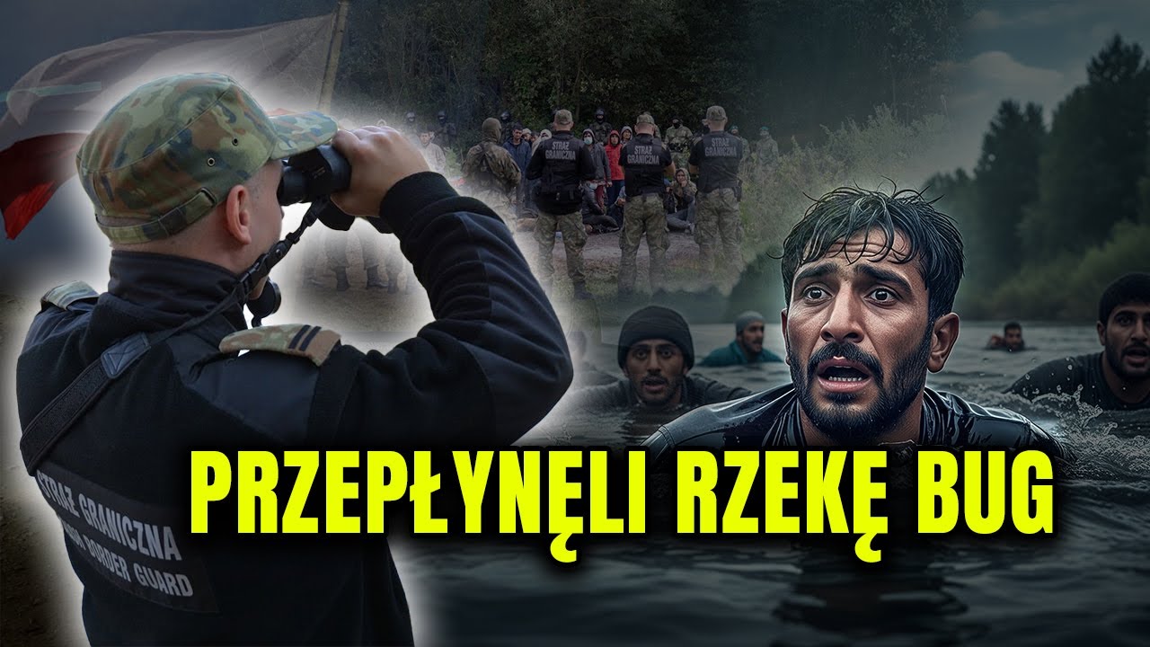 17 nielegalnych migrant&oacute;w przepłynęło przez Bug do Polski