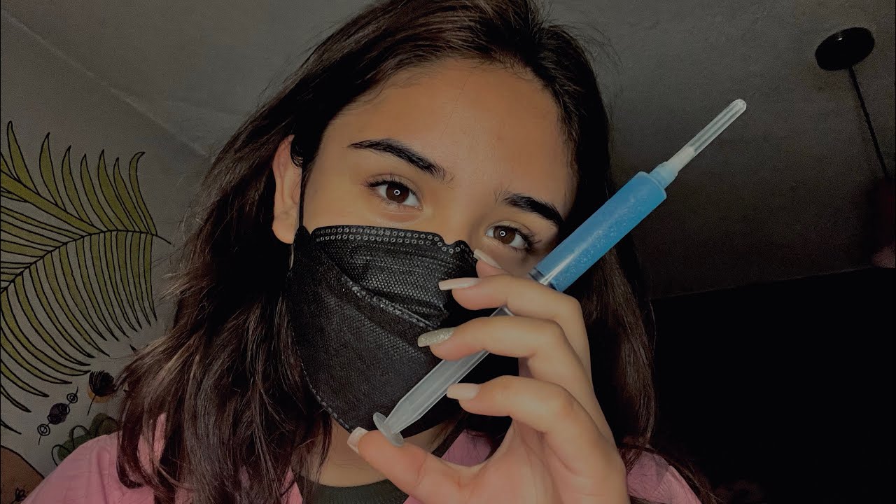 ASMR en español|| Enfermera te vacuna