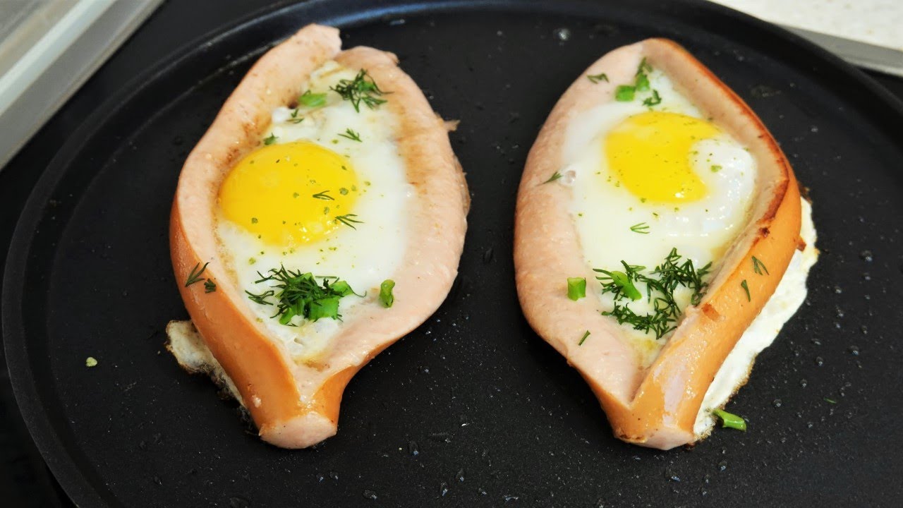 Hotdog and Egg ! Yummy and Simple Breakfast Recipe ! Easyvideo
