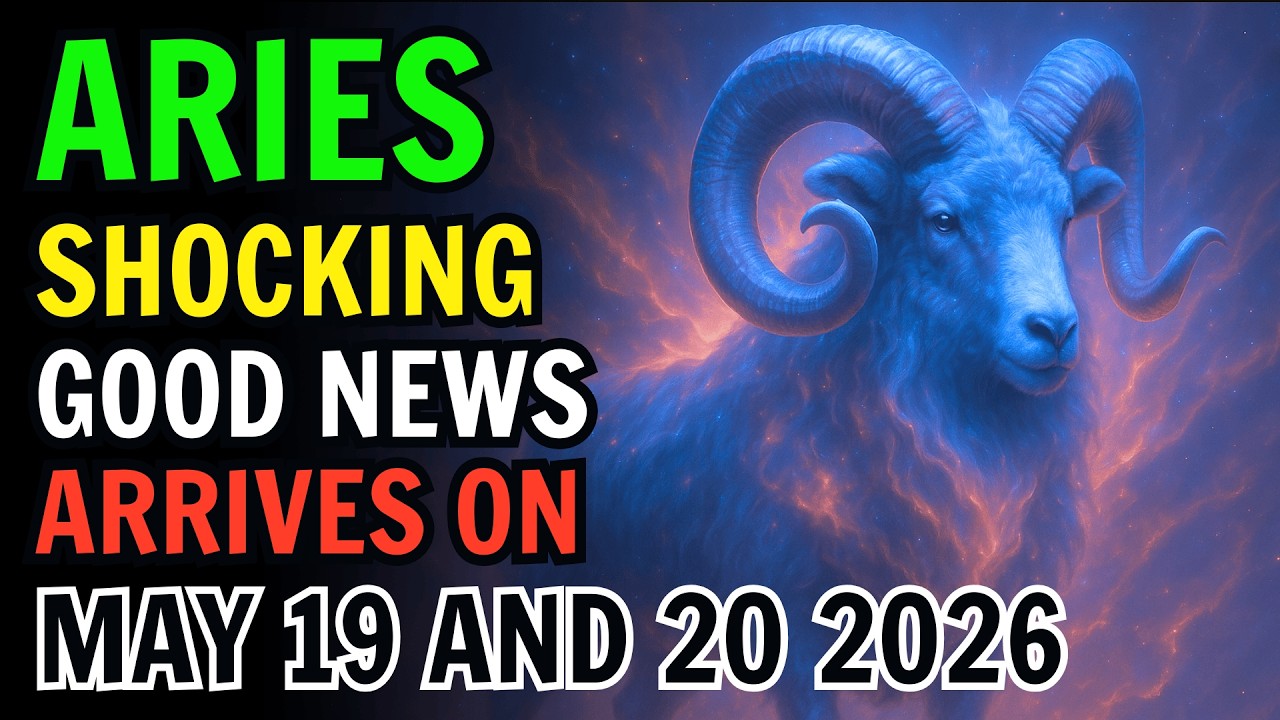 ♈ ОВЕН: ШОКИРУЮЩИЕ НОВОСТИ 19&ndash;20 МАЯ 2026 ГОДА! ✨ ВАША НОВАЯ ГЛАВА НАЧИНАЕТСЯ 🚨
