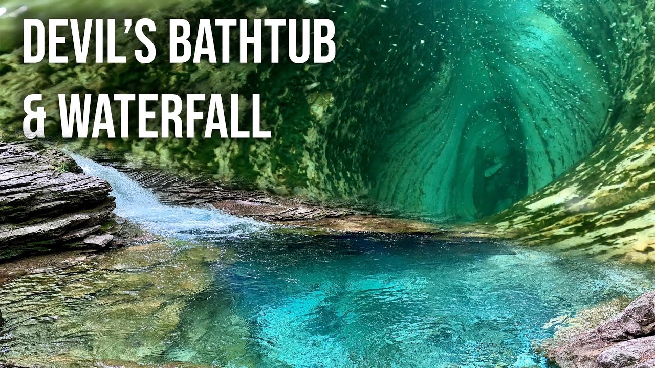 Devil's Bathtub & Waterfall | May 2025
