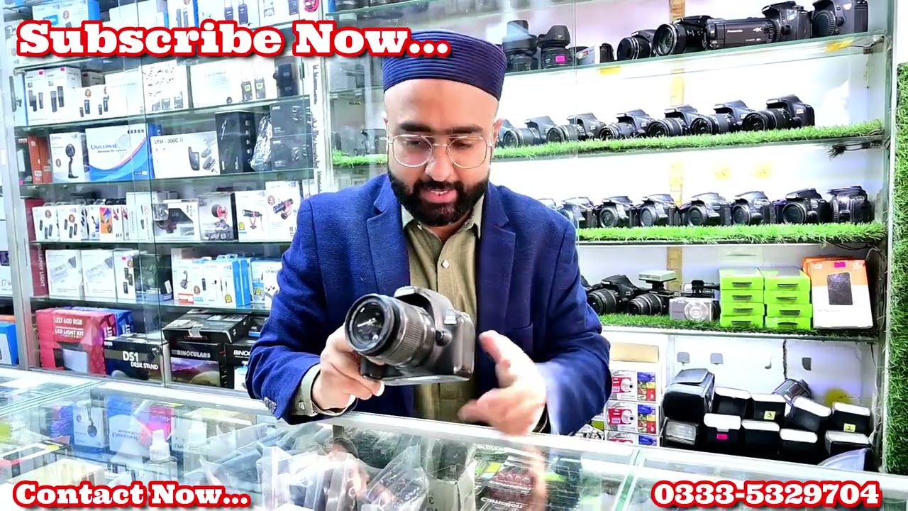 Canon Nikon Sony Used Cameras Available at Best Prices | Karachi Camera Center Rawalpindi