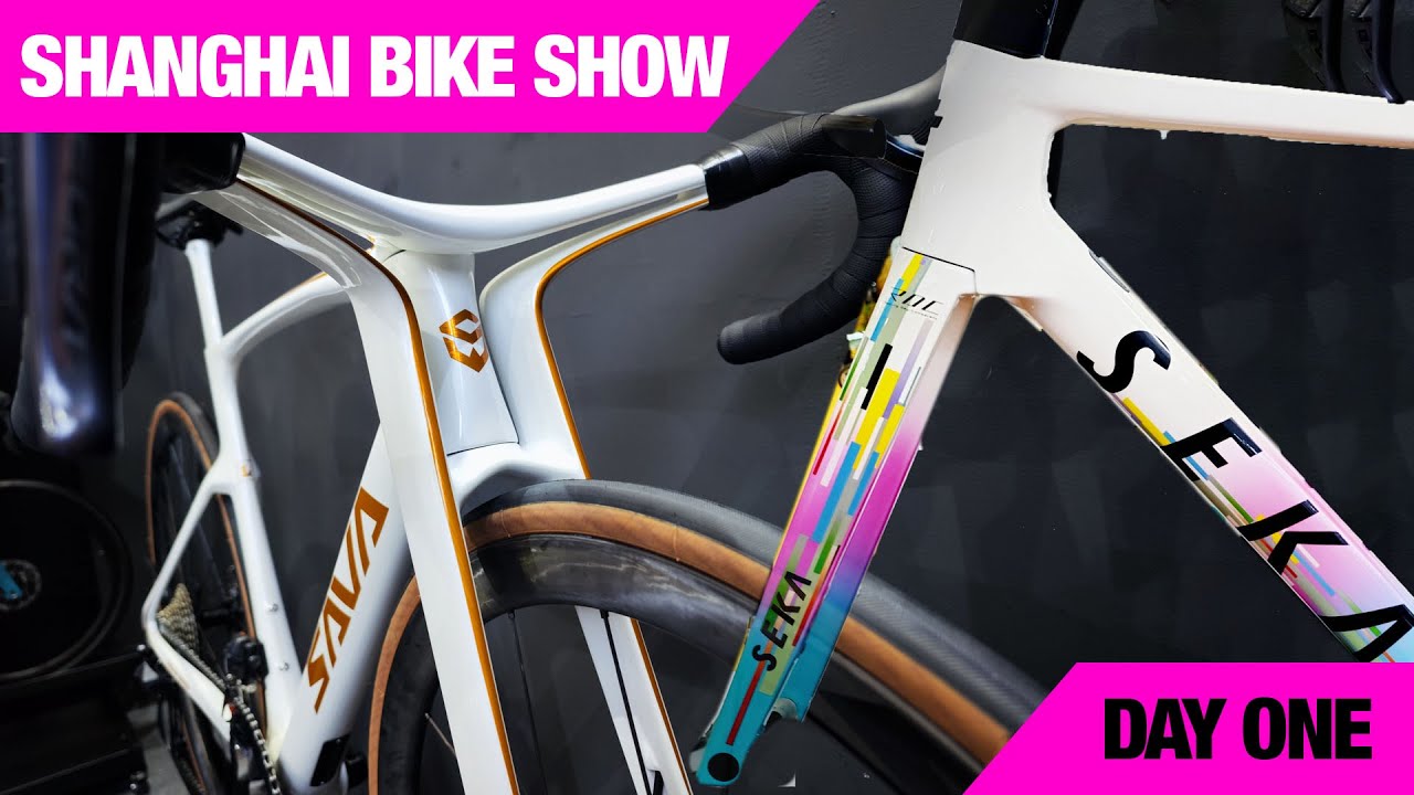 It's CRAZY at the Shanghai Bike Show! Day 1: Sensah, Sava, PANDA PODIUM!