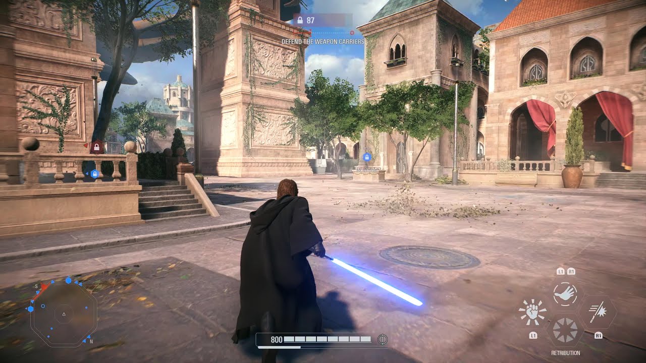 STAR WARS Battlefront II Galactic Assault (PS5) Anakin Skywalker Gameplay