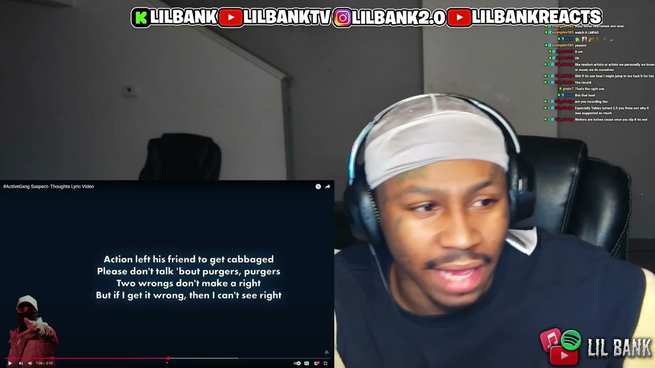 American From NY Reacts To UK DRILL | #ActiveGxng Suspect- Thoughts Lyric Video (REACTION)
