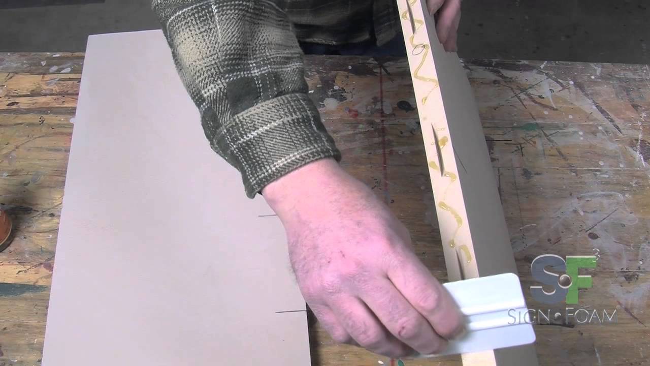 Gluing Seams - Sign&middot;Foam Basics
