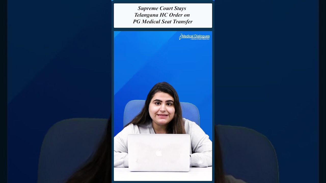 Supreme Court Stays Telangana HC Order on PG Medical Seat Transfer #supremecourt #telangana