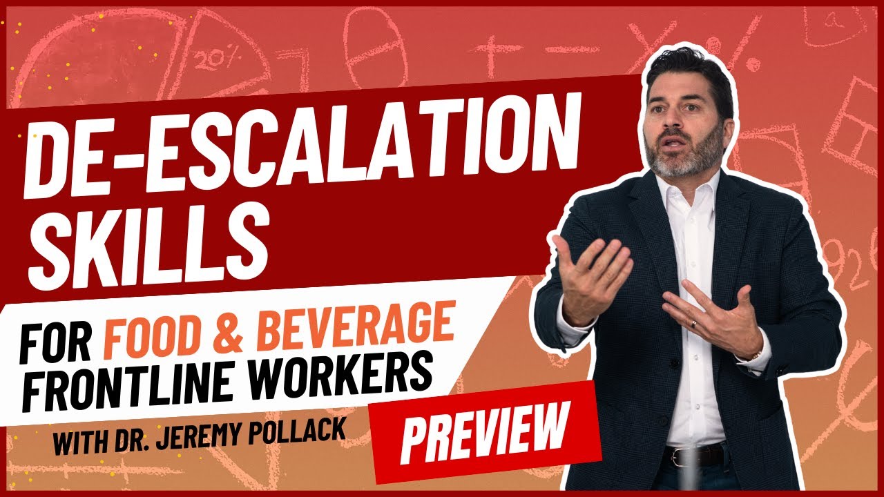 De-escalation Training for Restaurants | Pollack Peacebuilding