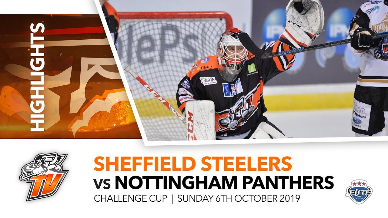 Sheffield Steelers v Nottingham Panthers - Challenge Cup - 6th October 2019